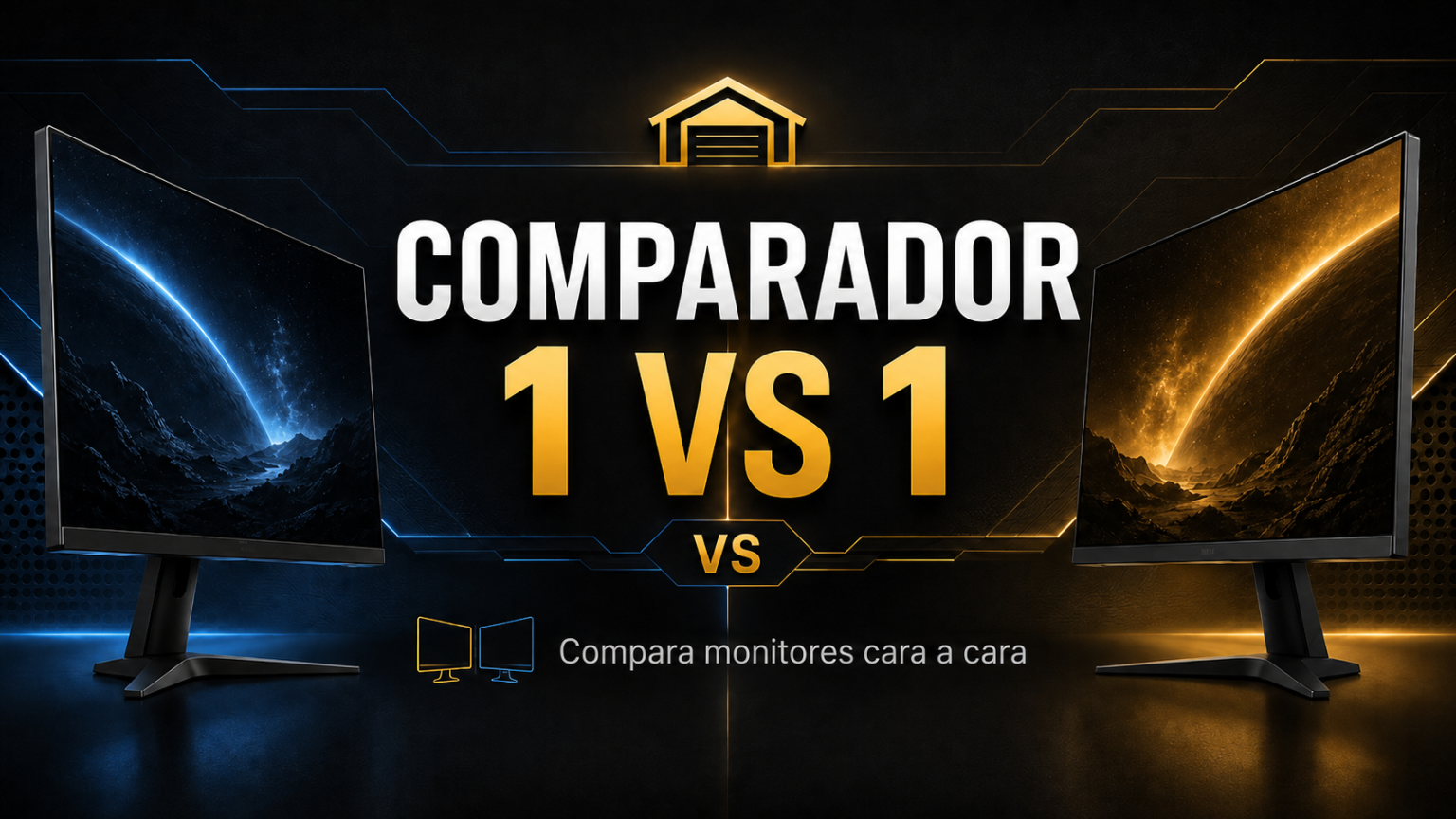 Comparador Polegadas Monitor Monitor Garage | Análisis y Comparador de Monitores