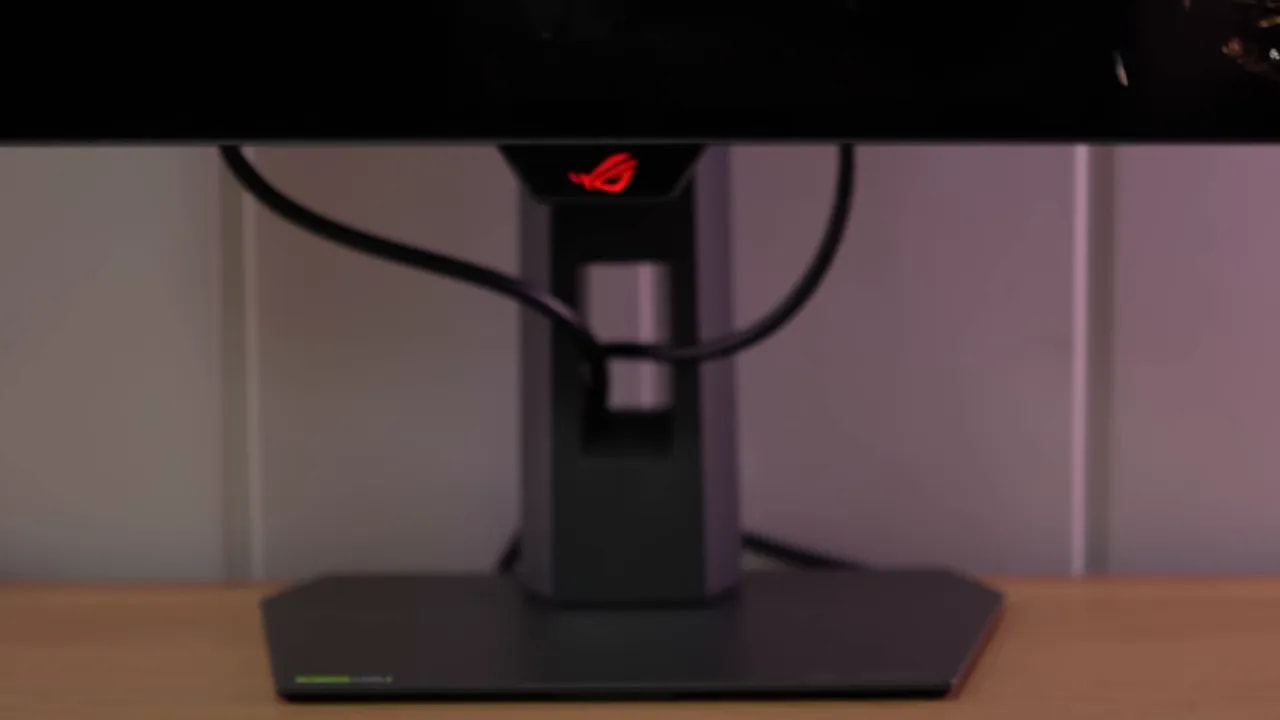 Asus ROG XG27AQWMG: sensor de proximidad y detección de distancia