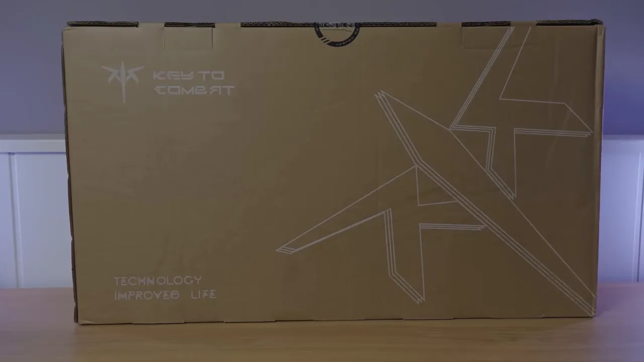 Caja de cartón del monitor KTC H27T7