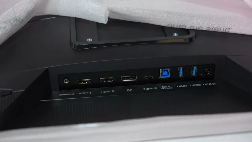 HDMI and USB-C inputs
