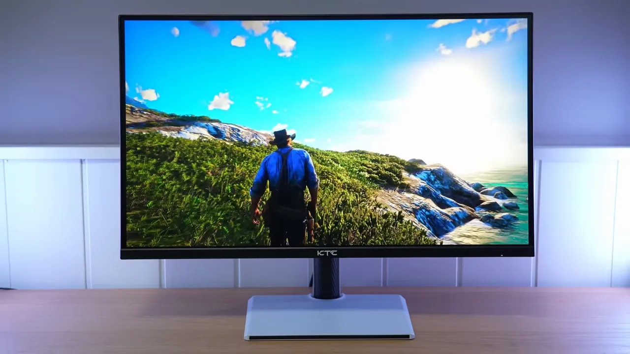 KTC H27E6 mostrando una escena con colores vivos en un monitor 1440p IPS