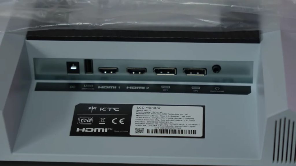 Rear connections