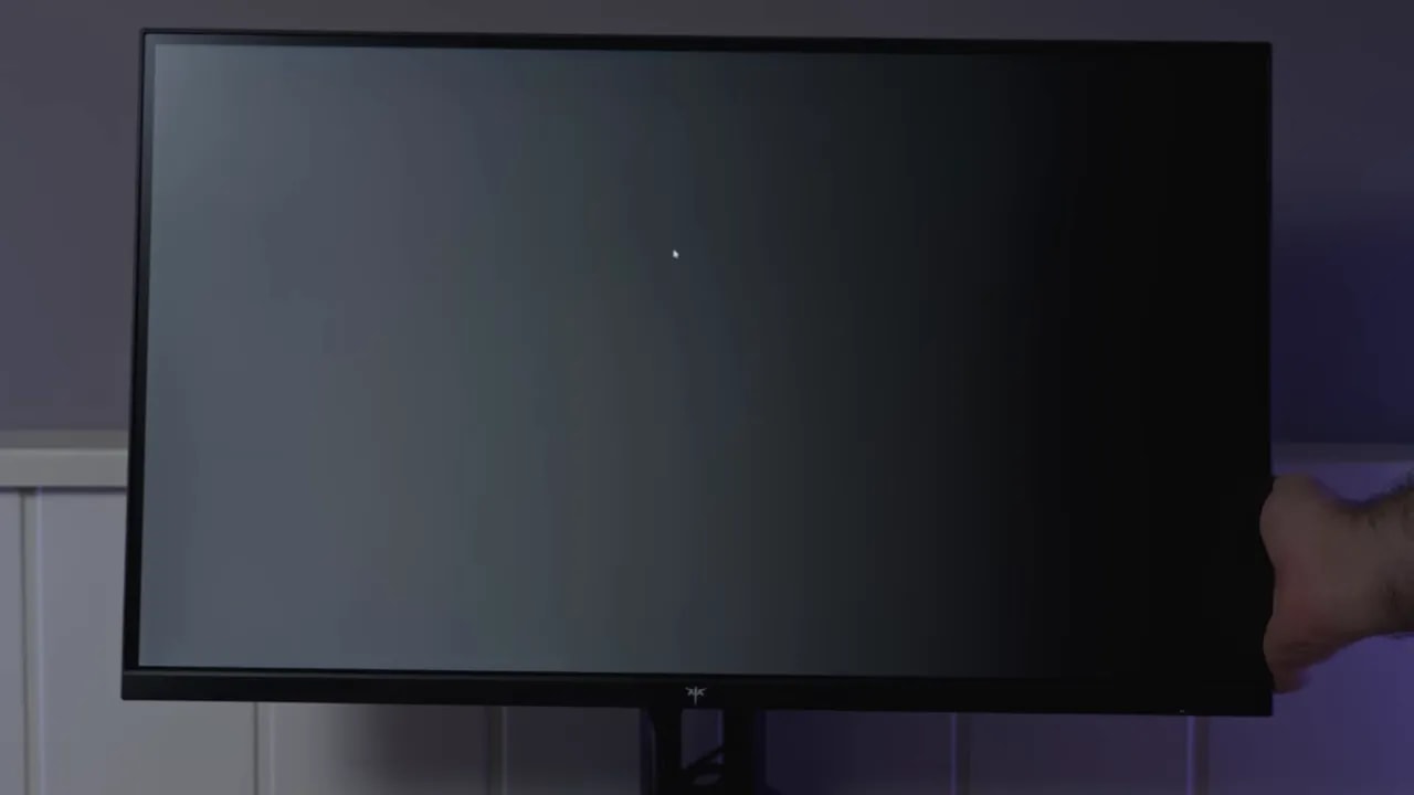 Pantalla del KTC H27T7 mostrando la activación y ajuste de Adaptive Sync en el menú OSD