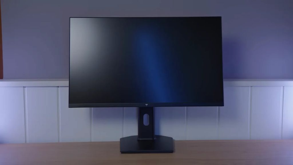 KTC H27T7: panel appearance and matte finish