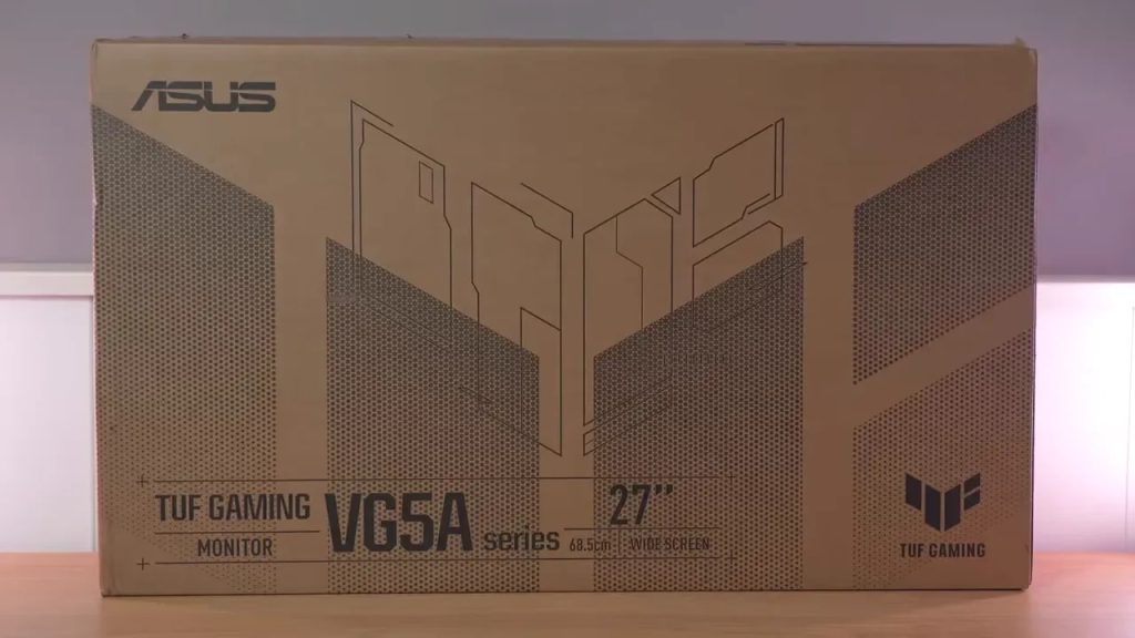 Assembling the ASUS TUF stand