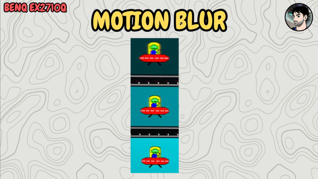 BenQ EX2710Q · Motion clarity · UFO