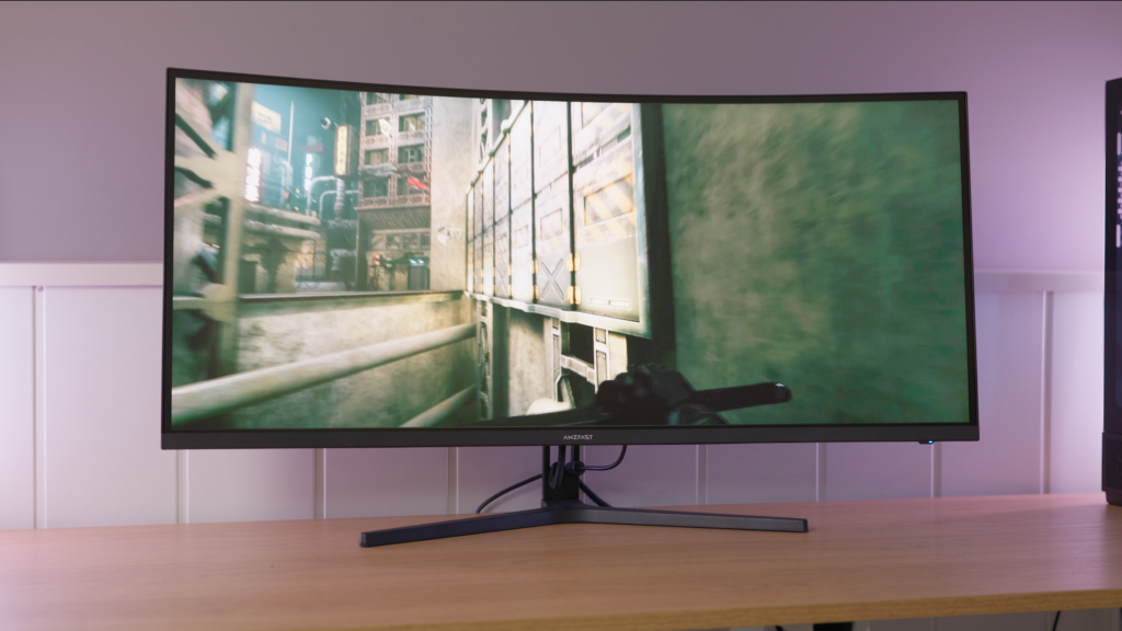 AMZFAST AMZG34C5Q Pro · Monitor en juego